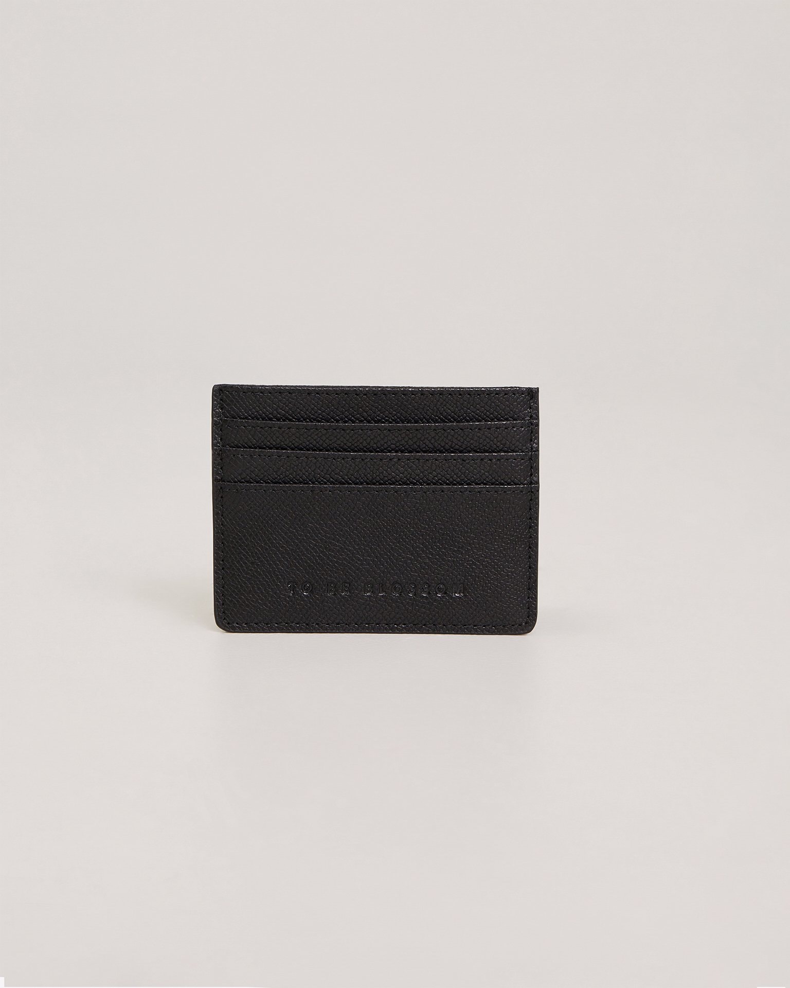 Genuine leather cardholder, Black — photo 3