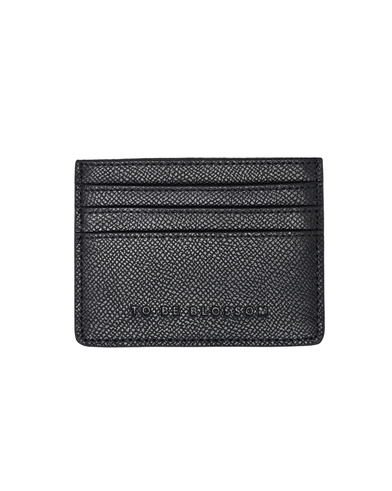 Genuine leather cardholder, Black — photo 4
