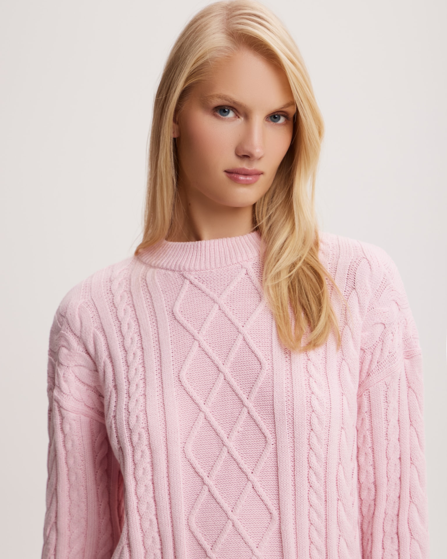 Textured pink jumper, Pink. — photo 6