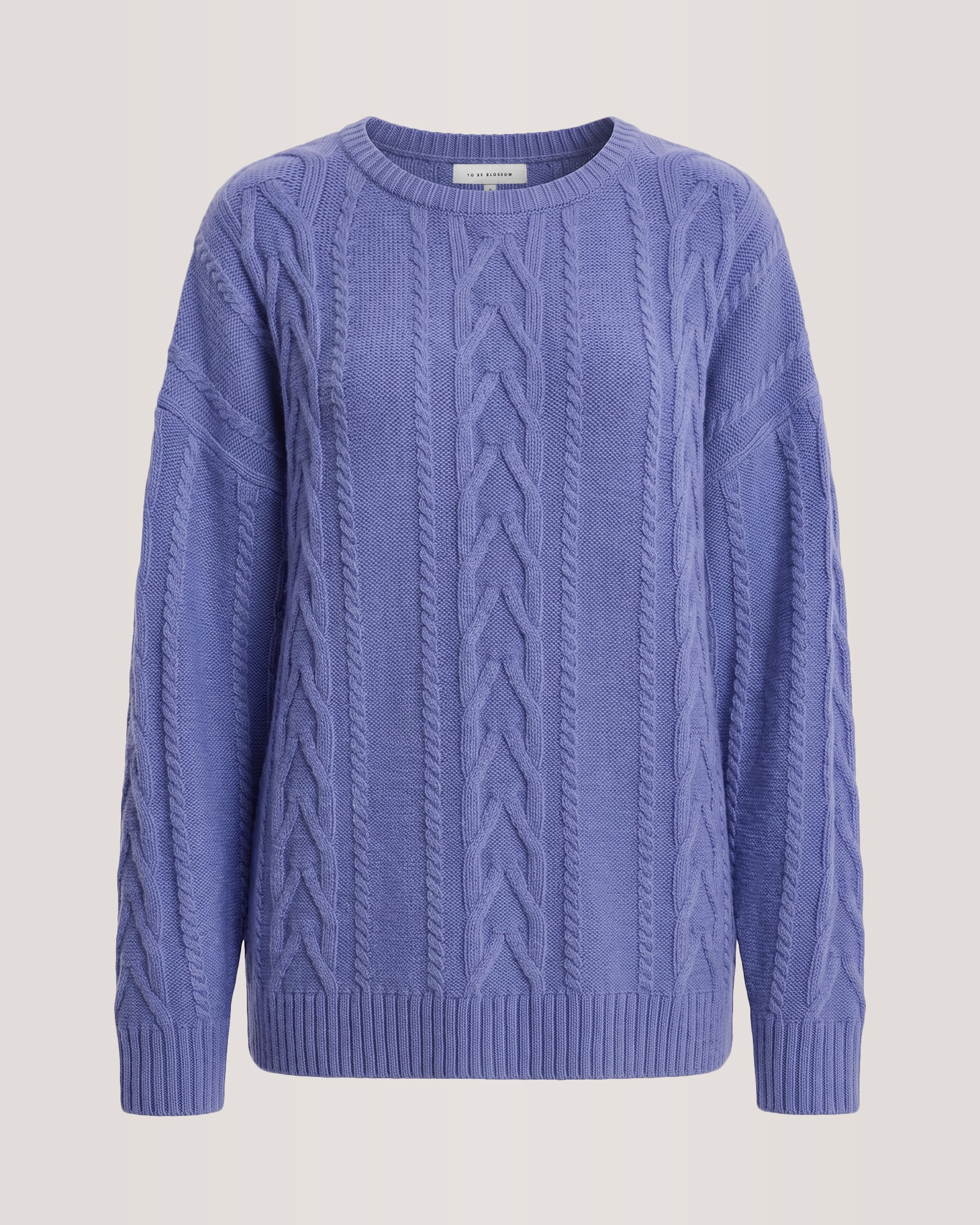 Knitted suit with shorts, Blue — photo 4