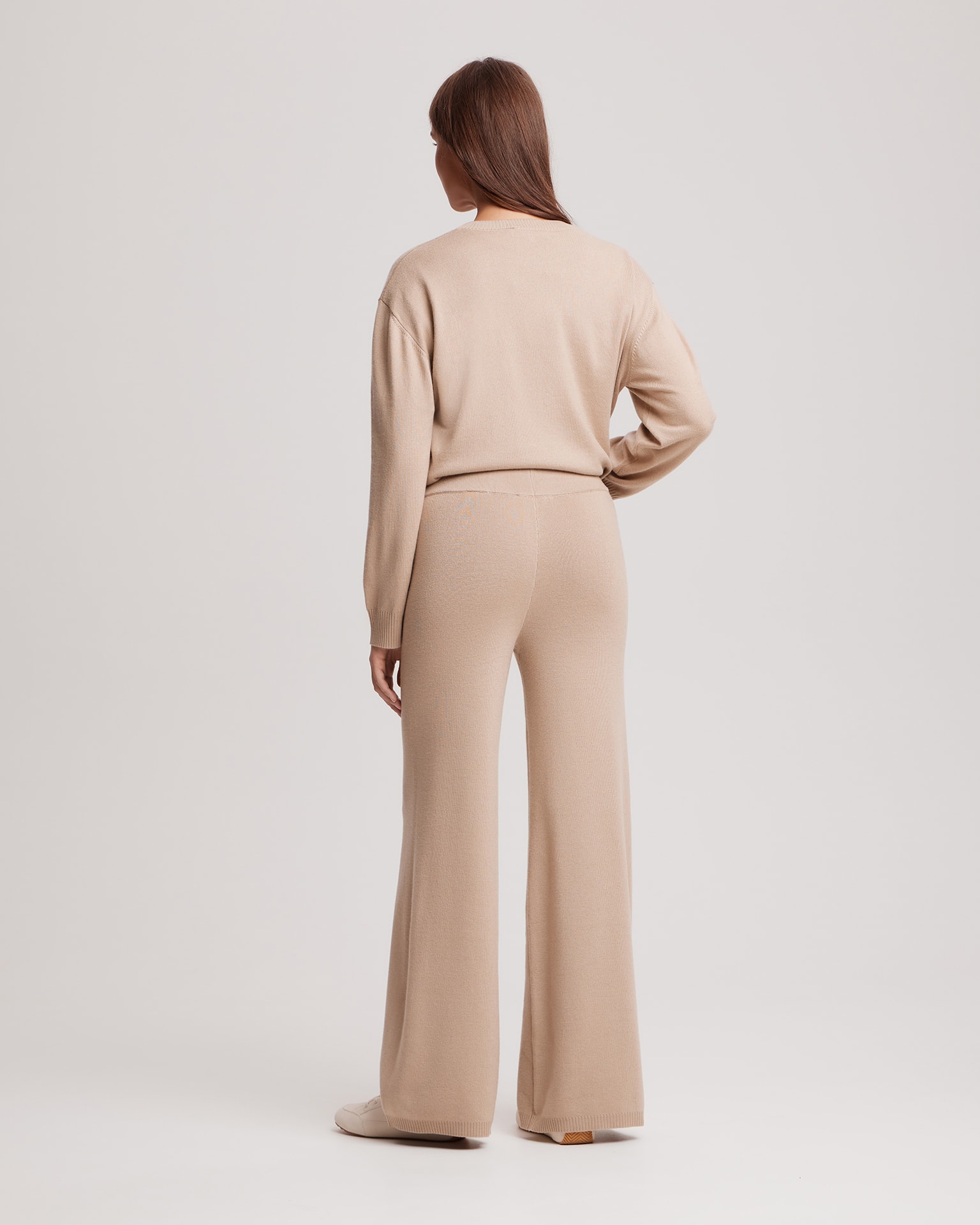 Beige knitted set, Beige — photo 3