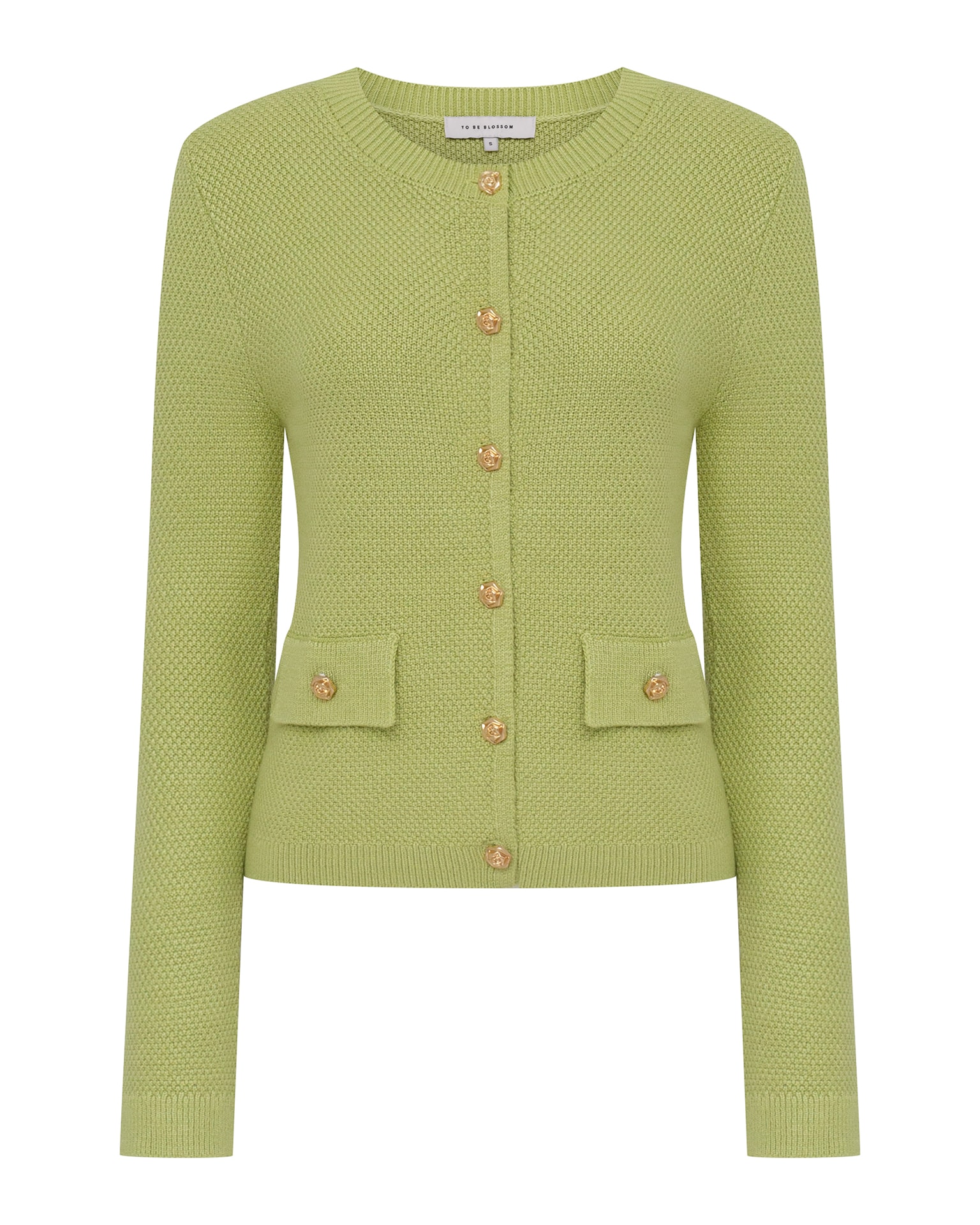 Green cardigan, Green — photo 2