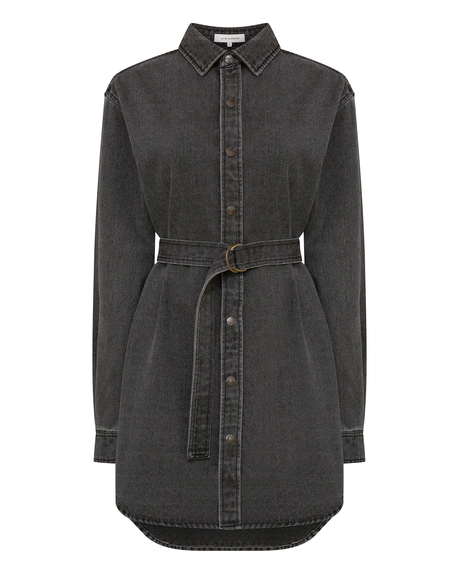 Denim dress, Grey — photo 8