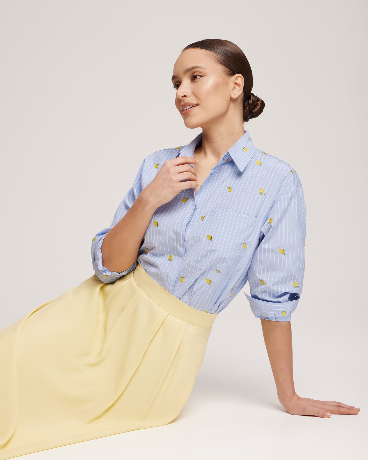 embroidered shirt