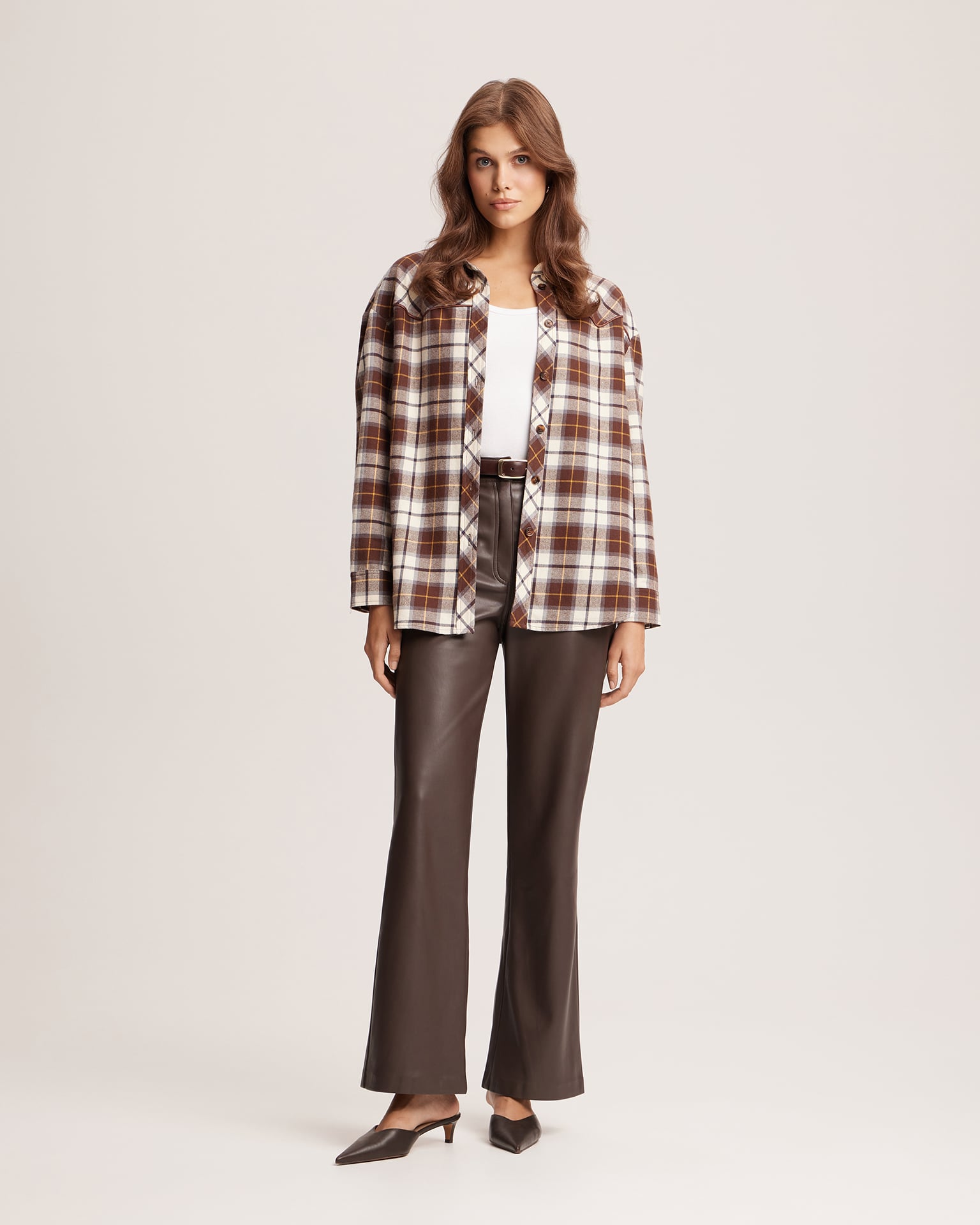 Checked shirt