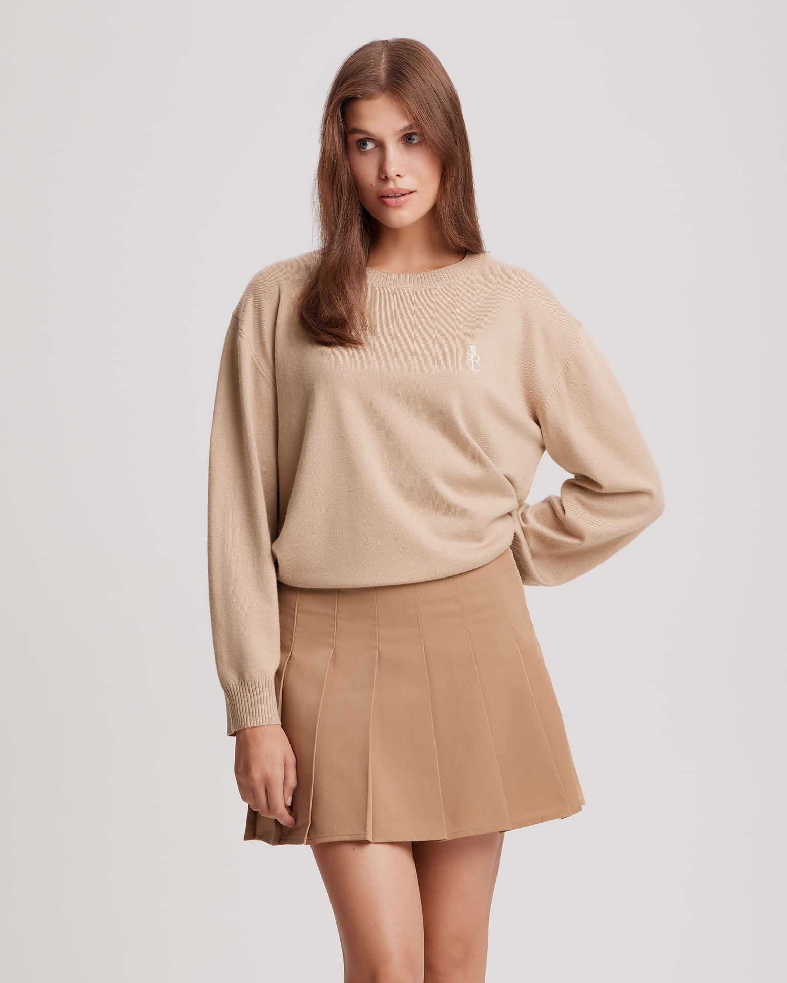 Pleated skirt
