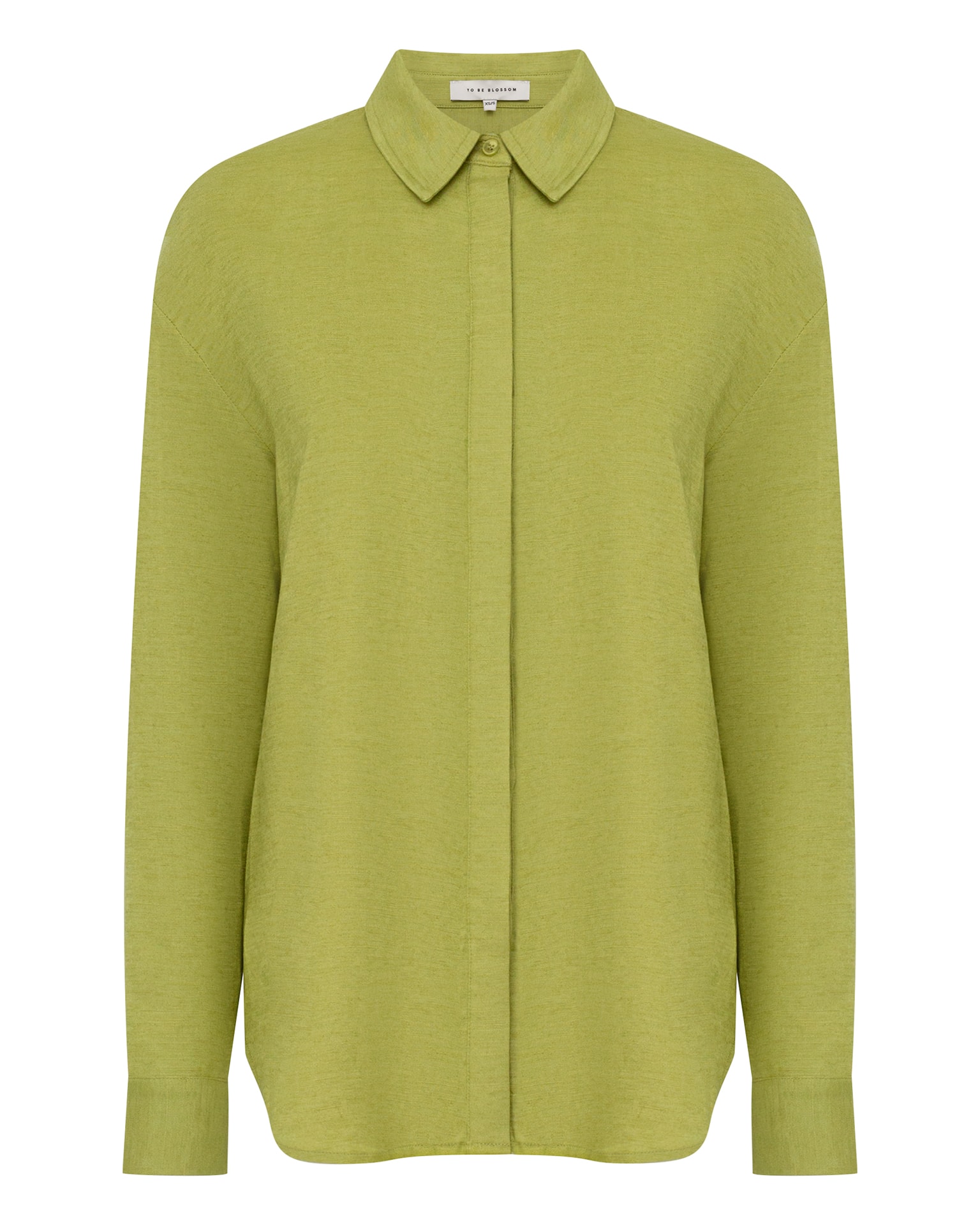 Linen suit with trousers, green — photo 10
