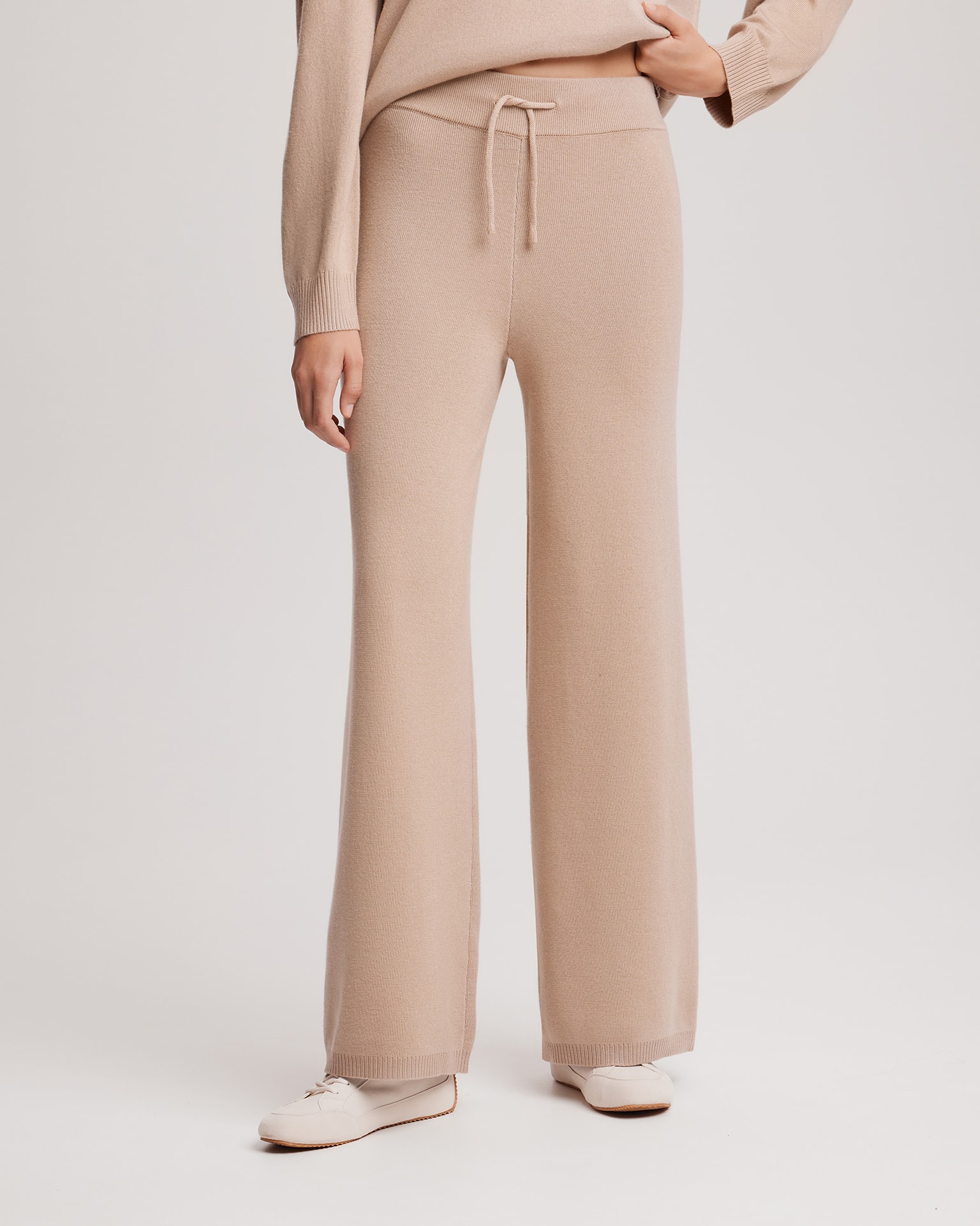 Beige knitted set, Beige — photo 8