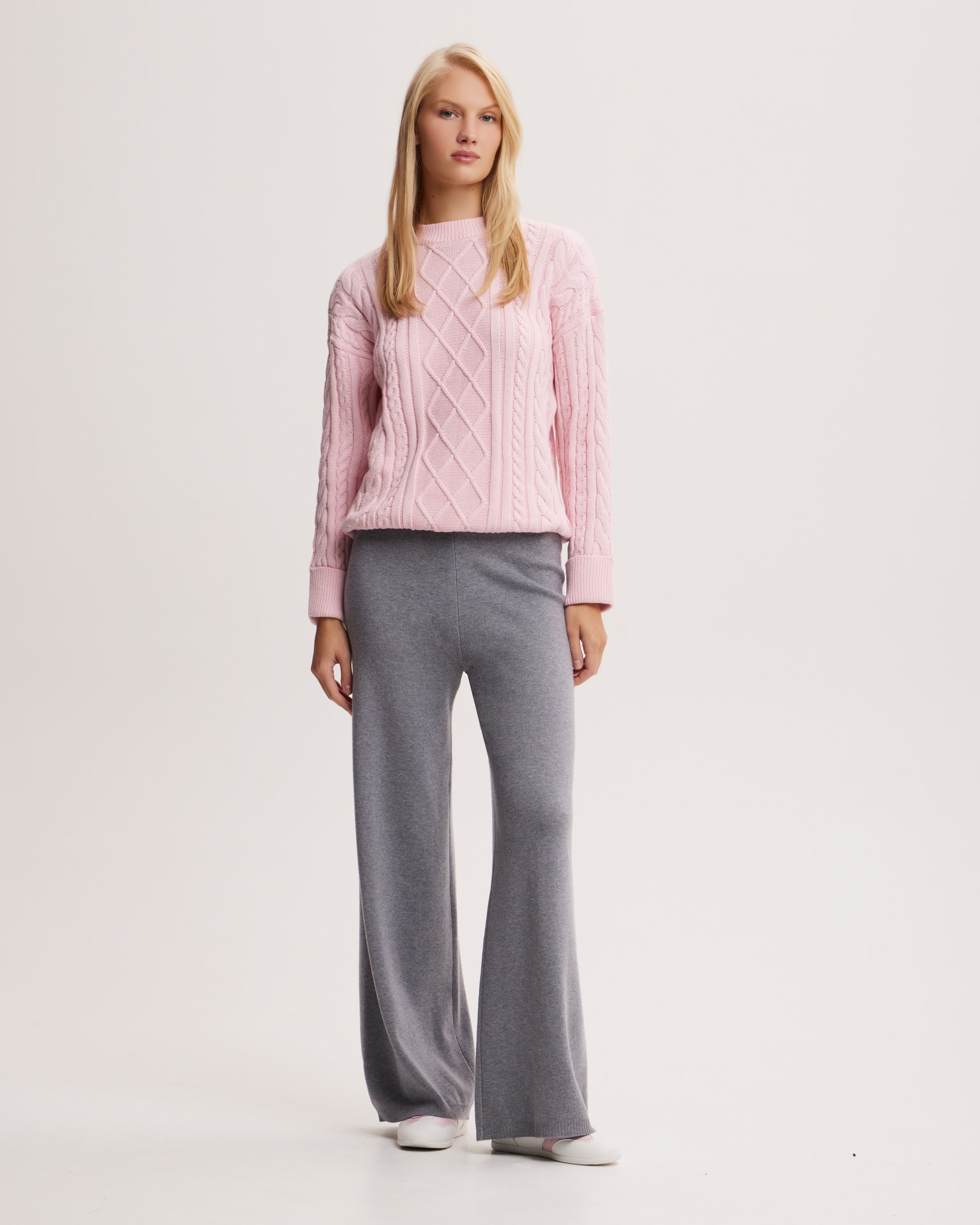 Textured pink jumper, Pink. — photo 3