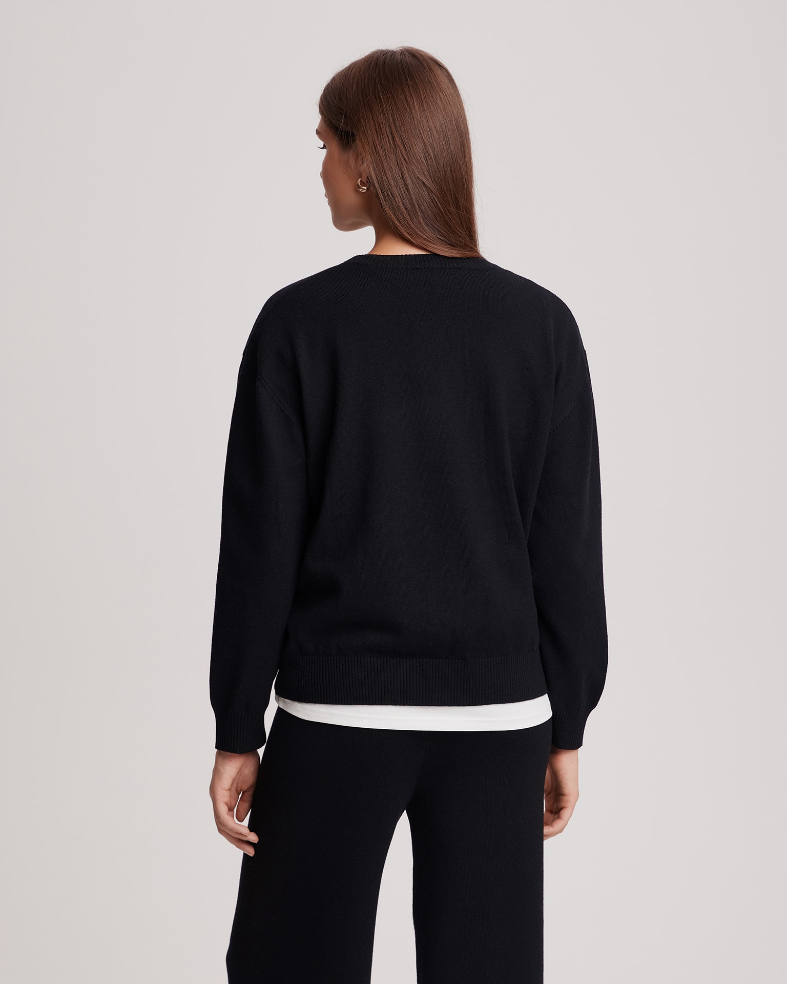 Black knitted set, Black — photo 4