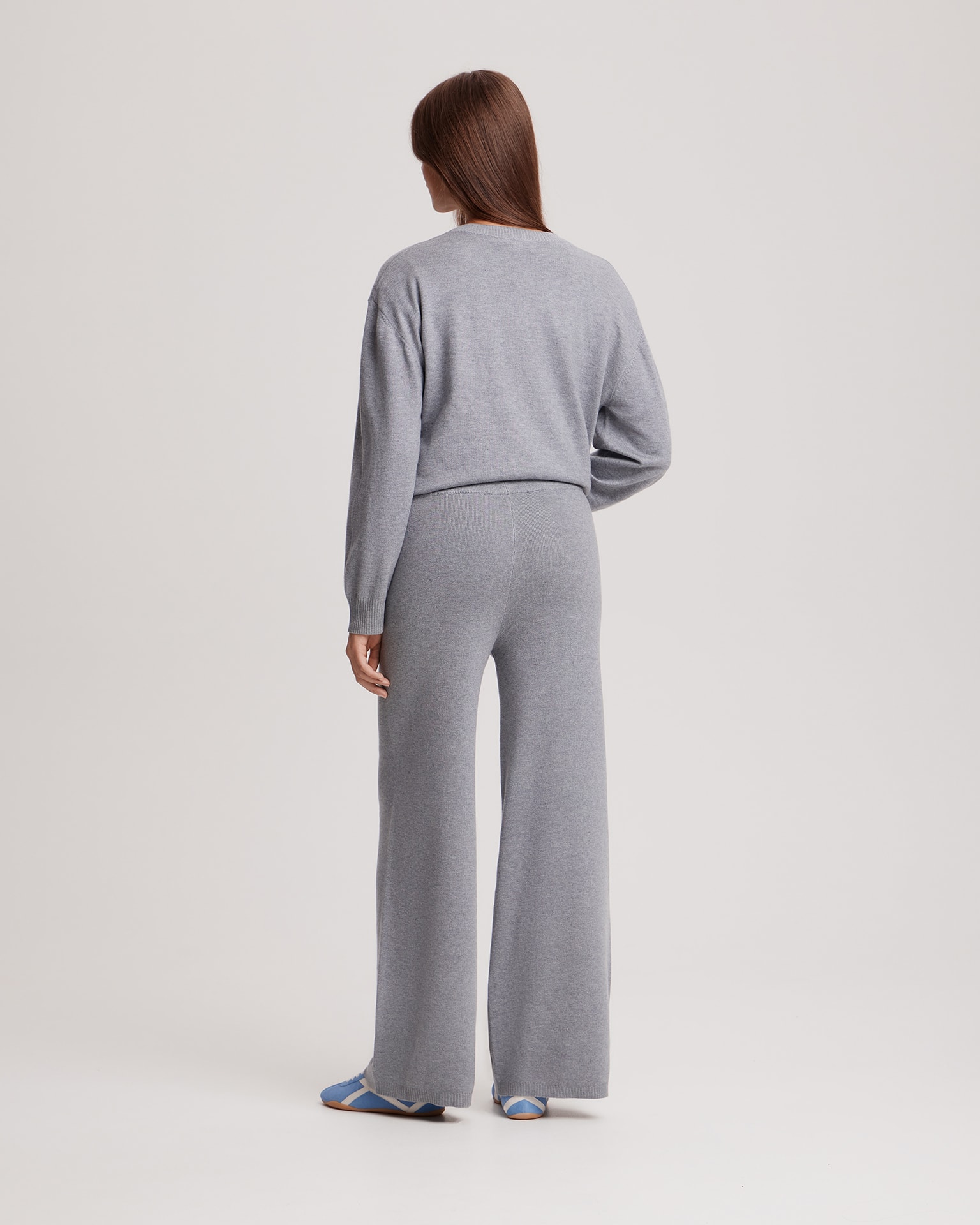 Grey knitted set, Grey — photo 3
