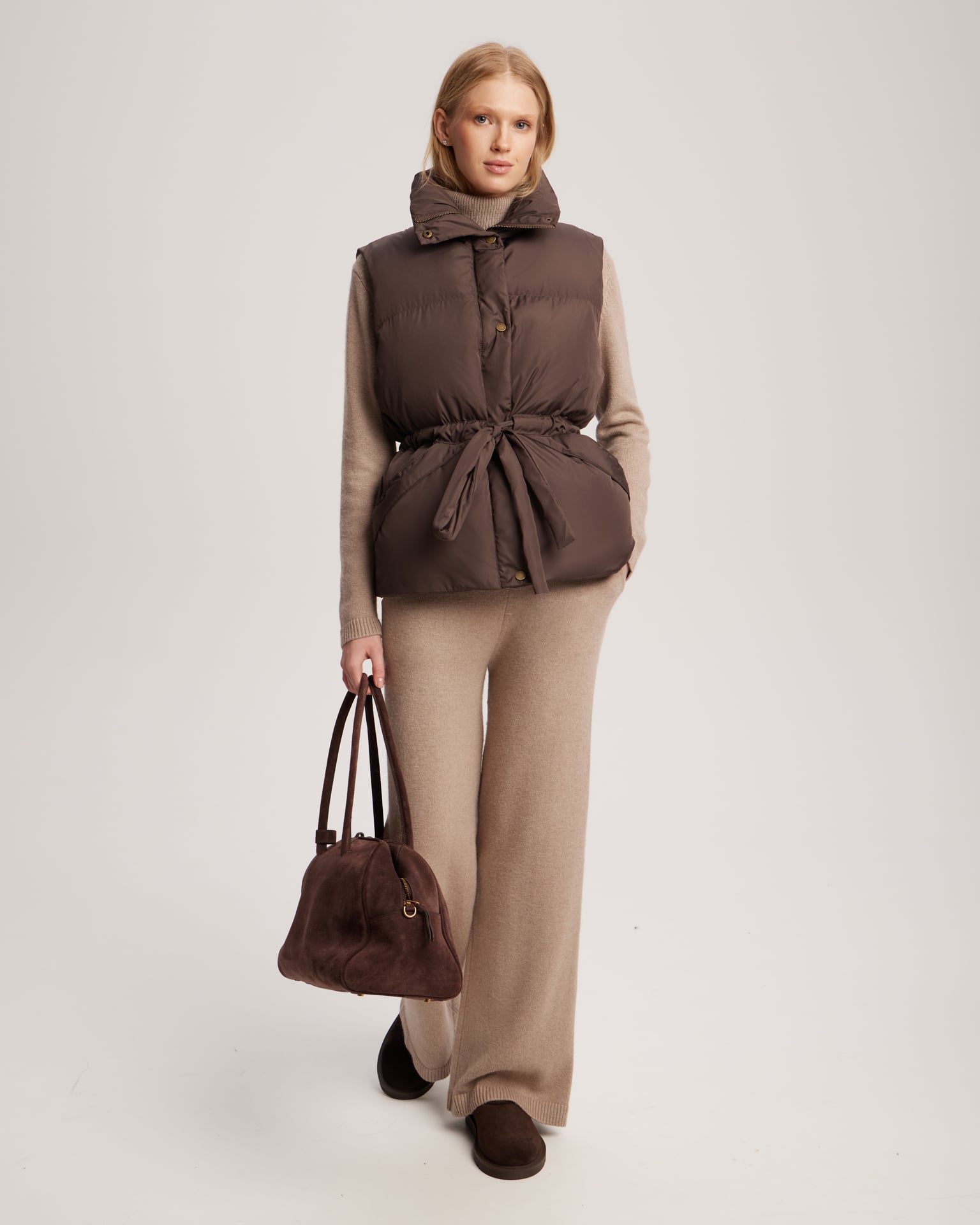 Belted waistcoat