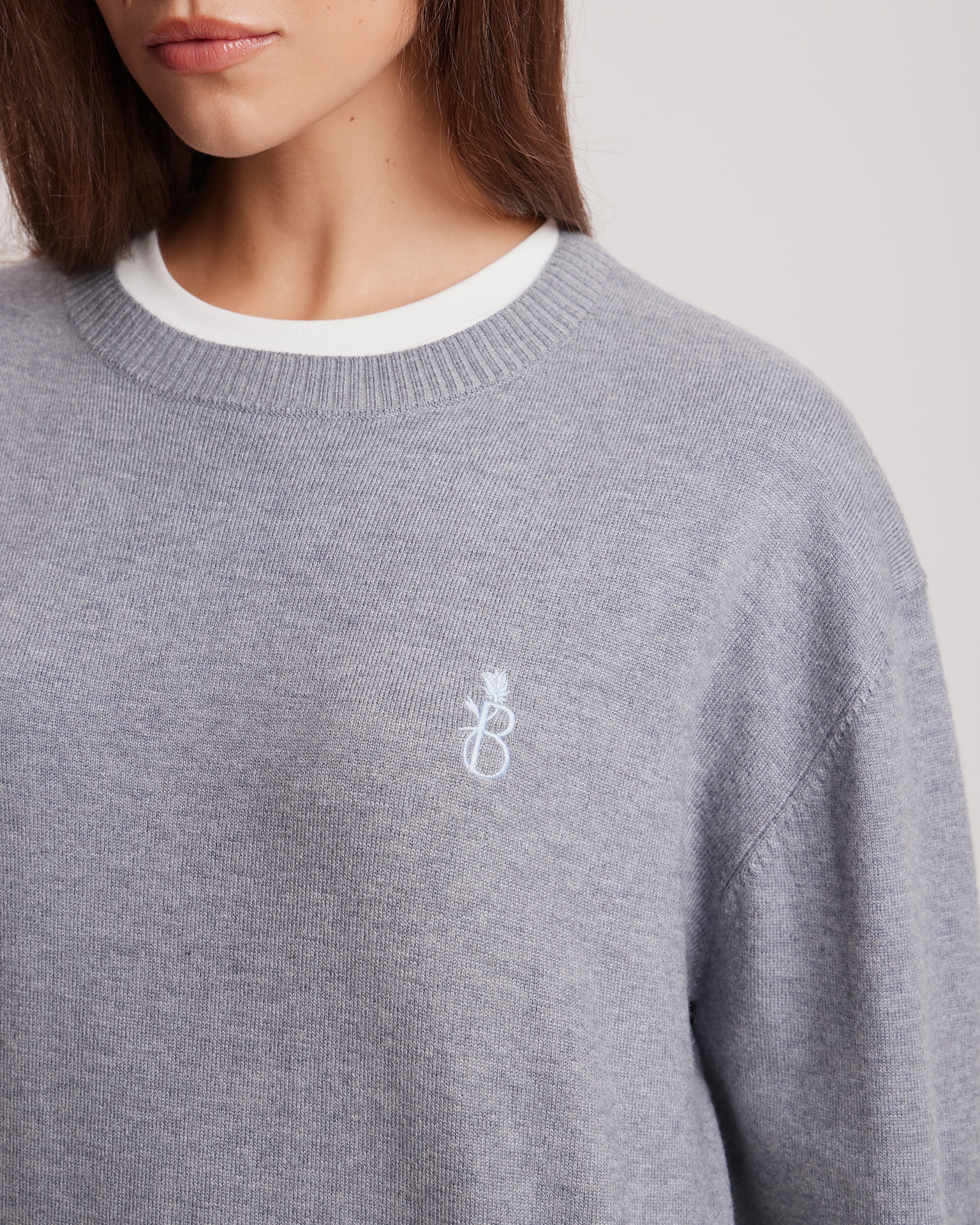 Grey knitted set, Grey — photo 7