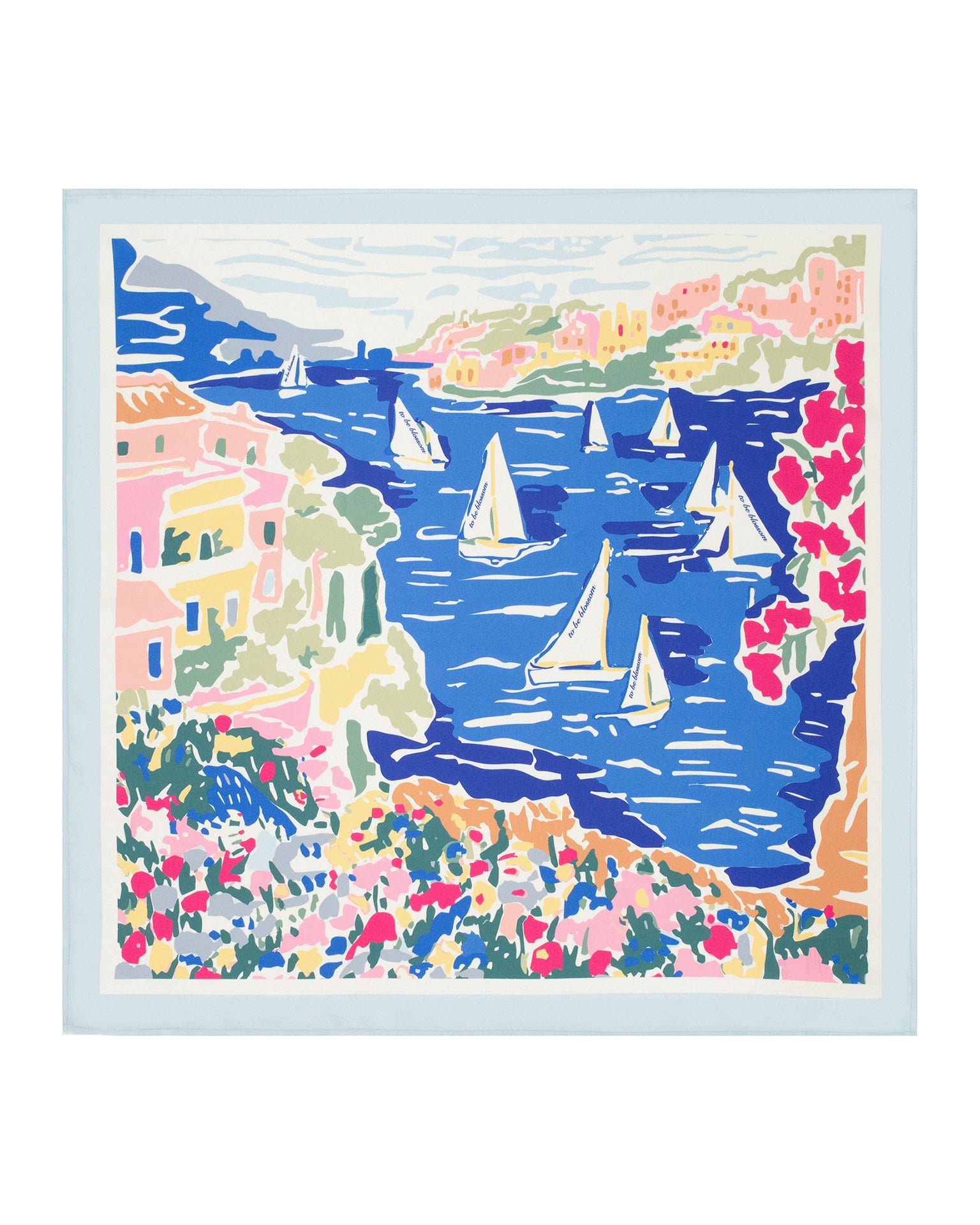 scarf with a limited print