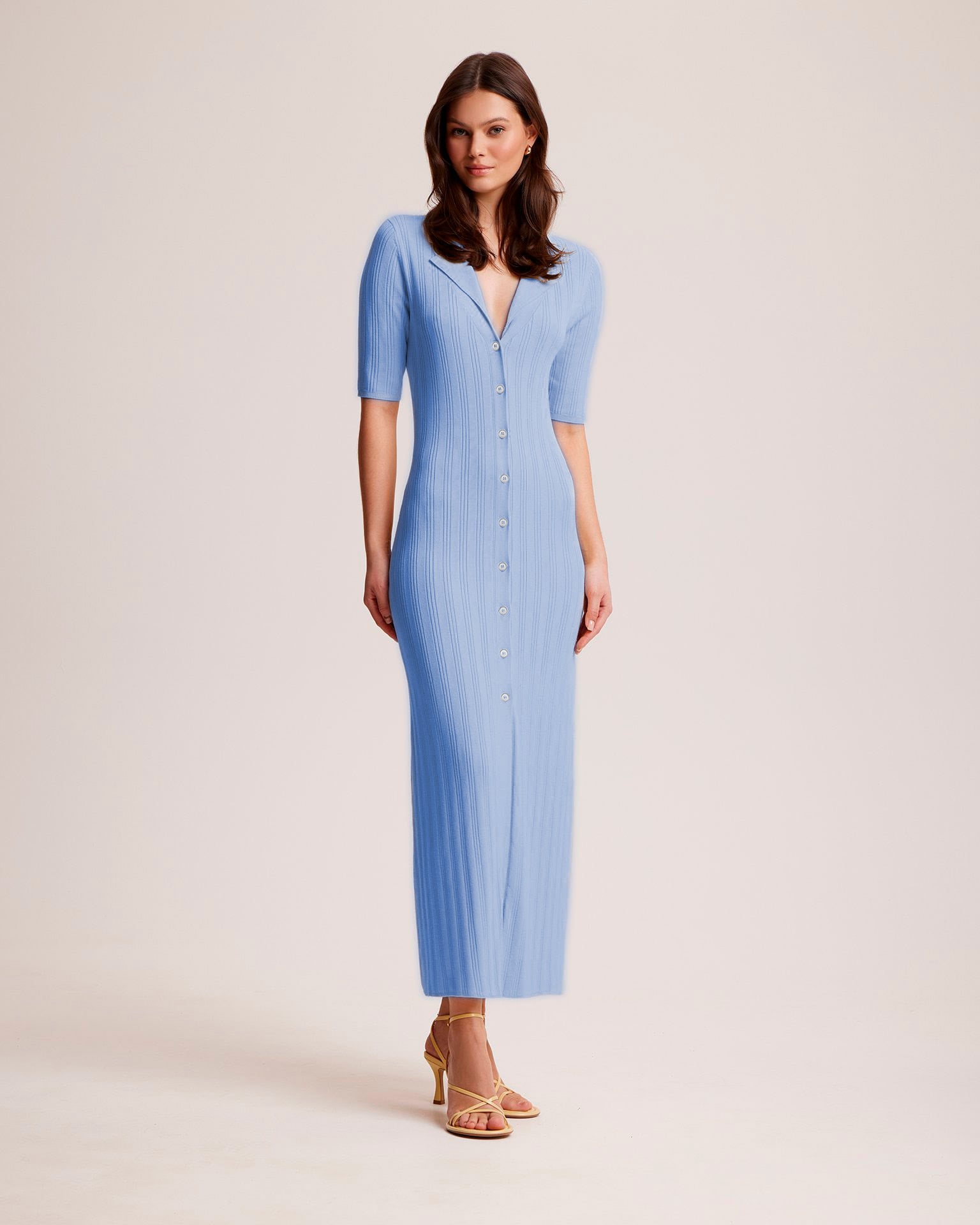 V-neck dress