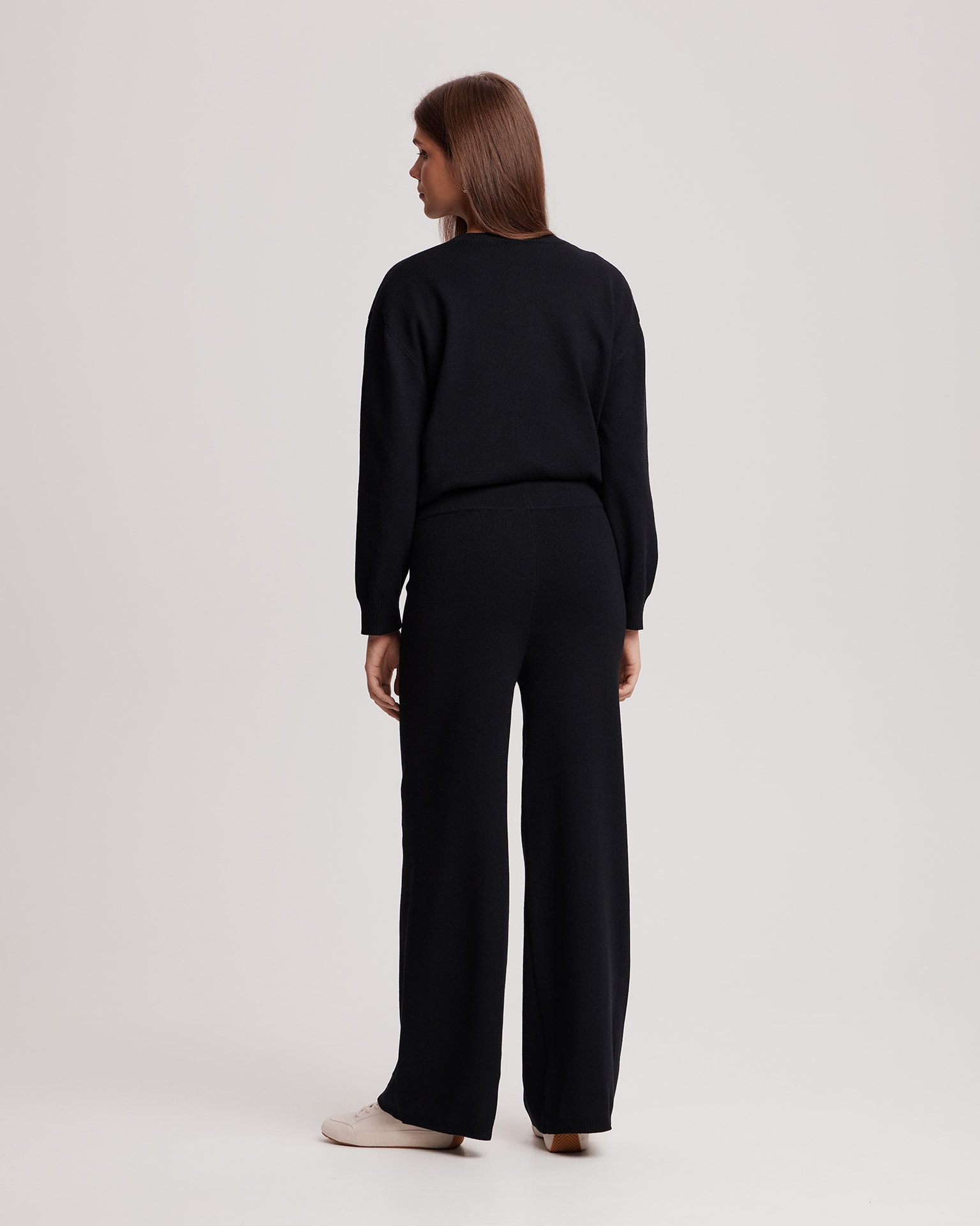 Black knitted set, Black — photo 3